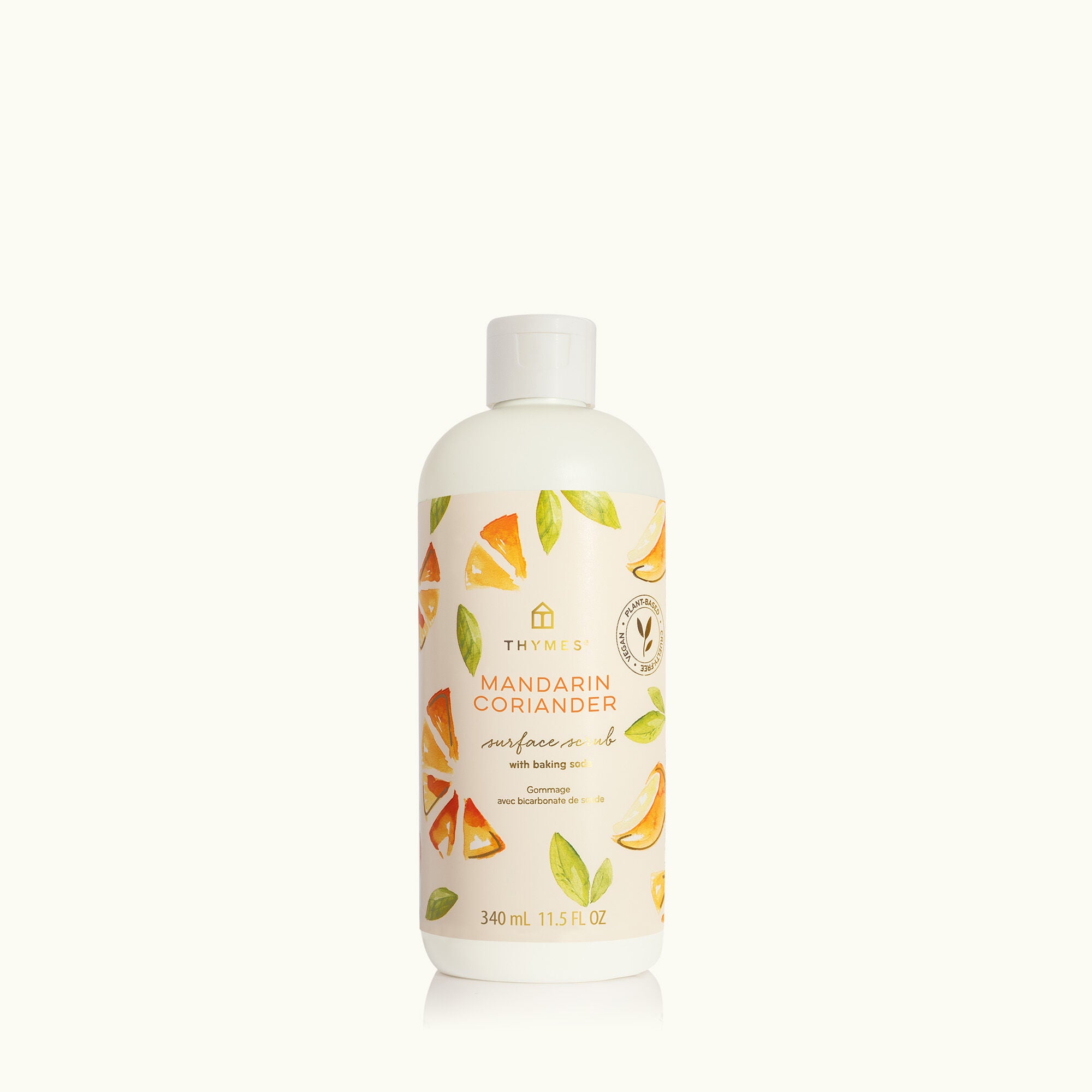 Thymes Mandarin Coriander Surface Scrub for home cleaning