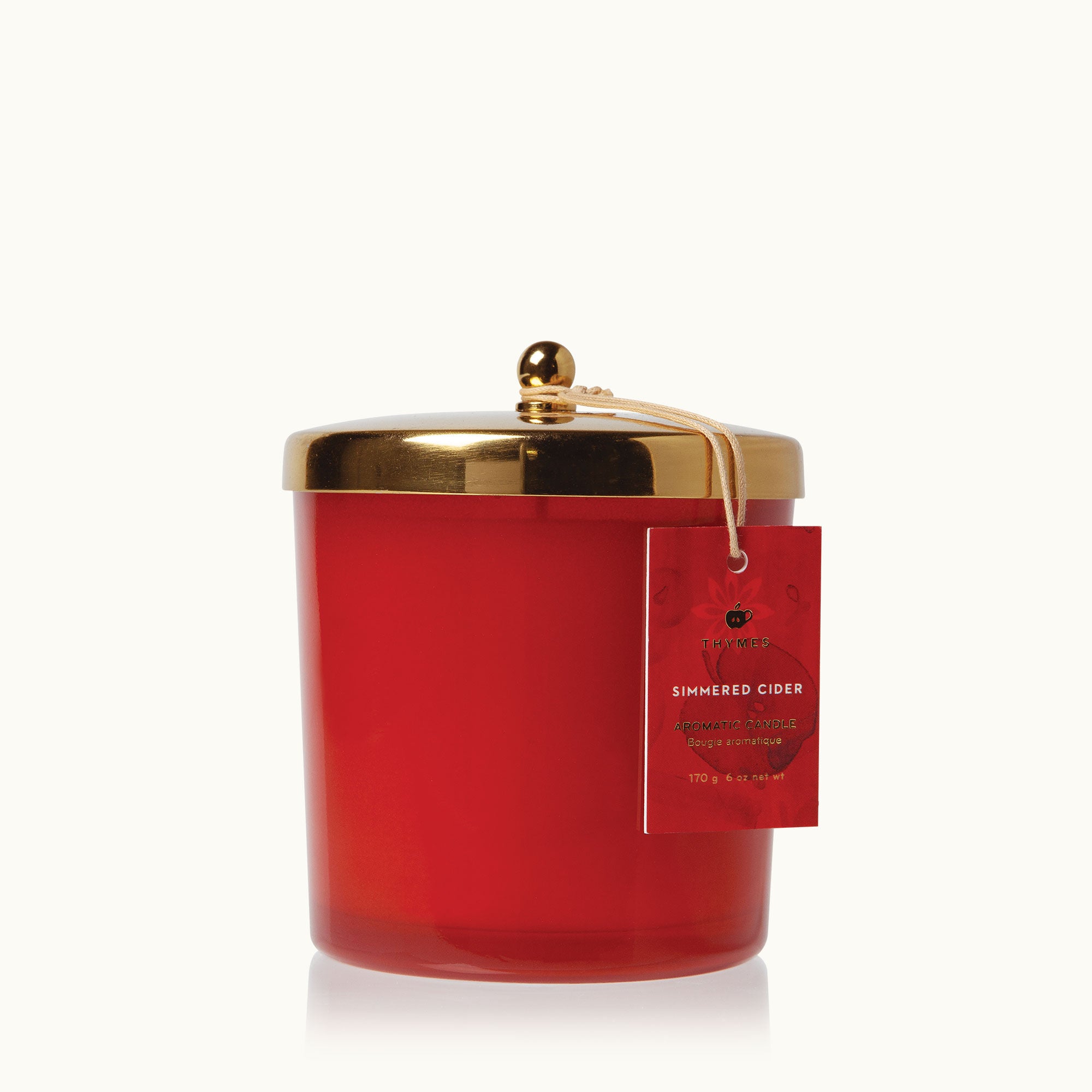 Thymes Simmered Cider Poured Candle - Thumbnail 3