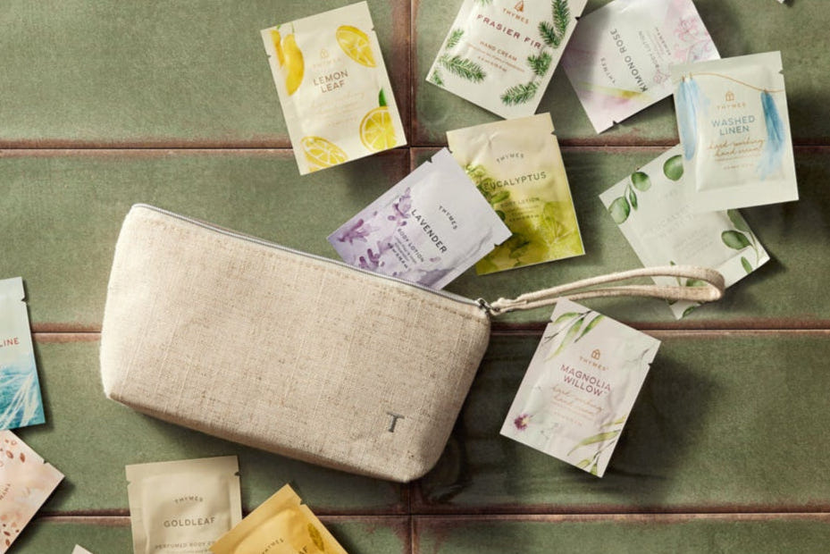 Alternate image of Thymes Sample Beauty Bag