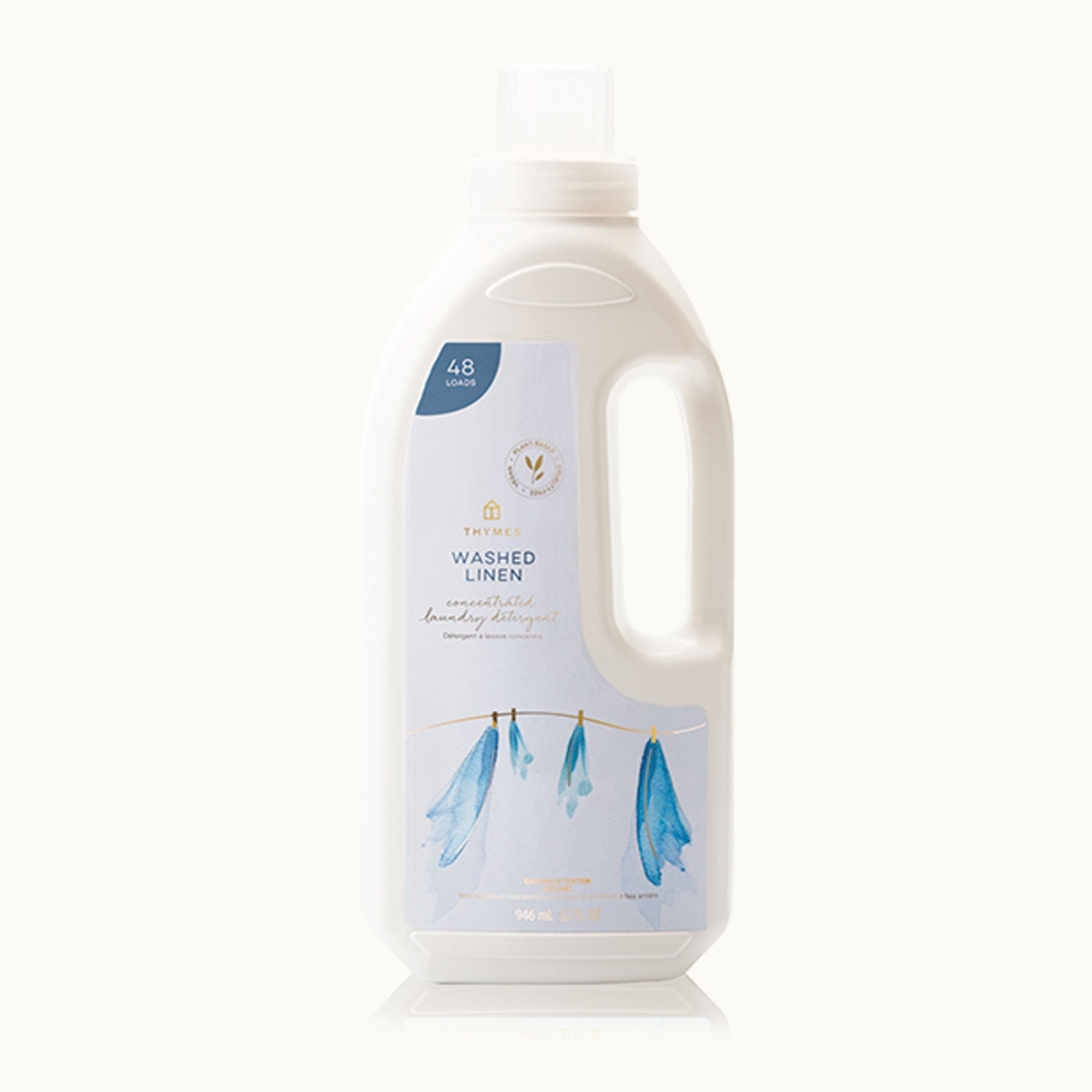 Thymes Washed Linen Concentrated Laundry Detergent for Scented and Soft Clothing