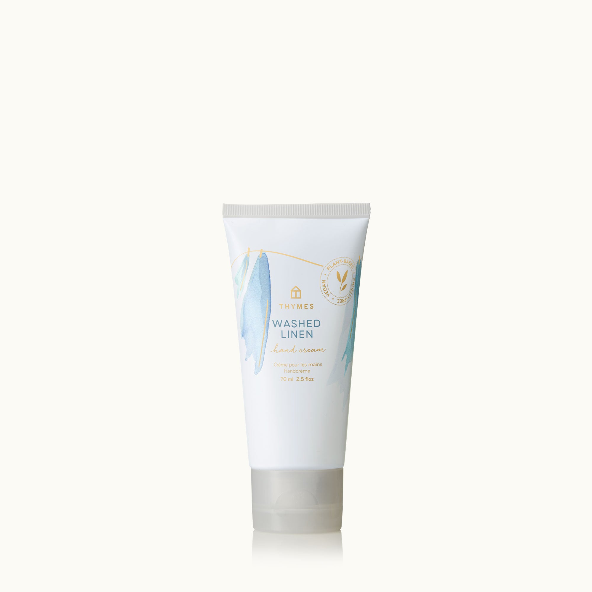 Thymes Washed Linen Hard-working Hand Cream to Renew Tired Hands