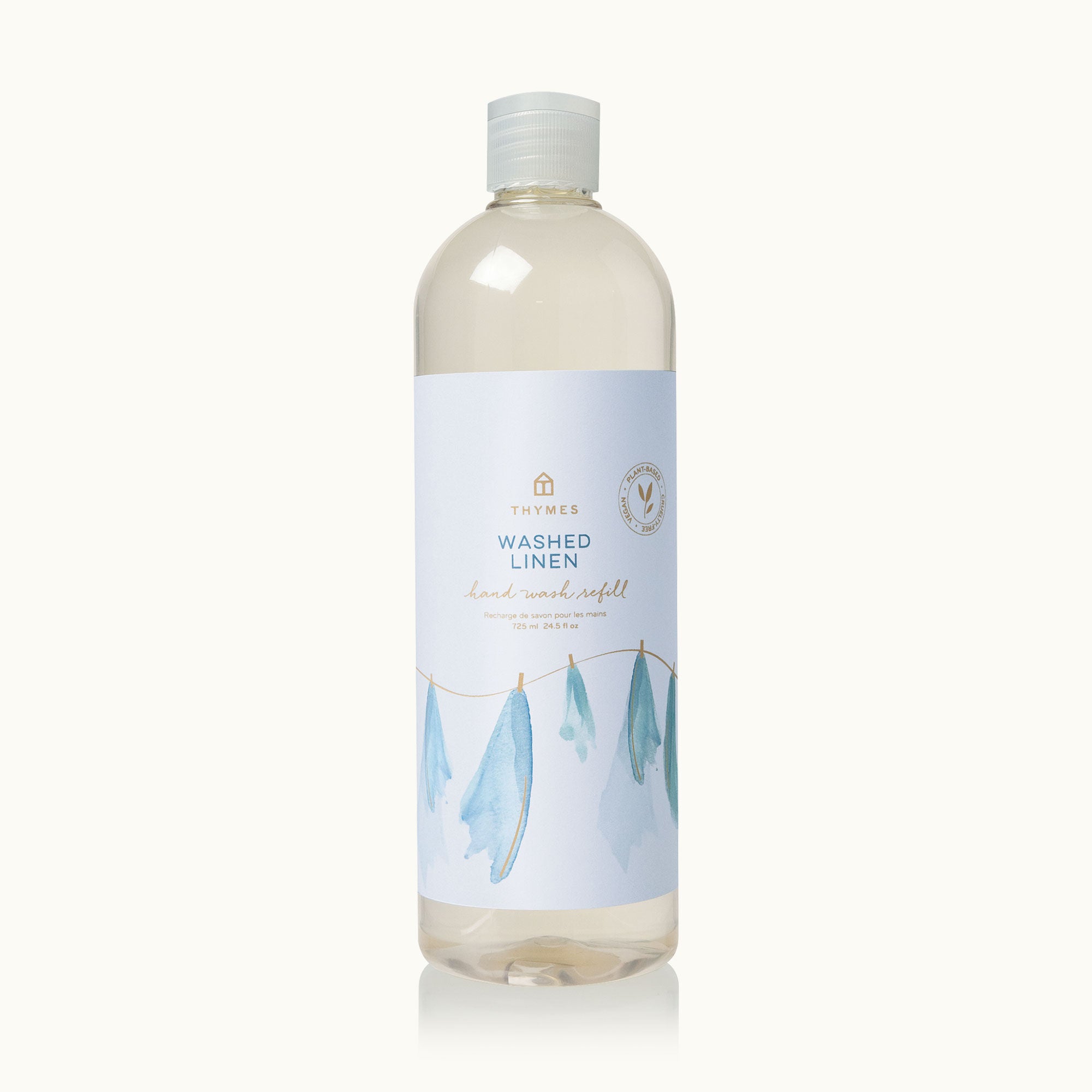 Thymes Washed Linen Hand Wash Refill to Renew Your Hand Wash