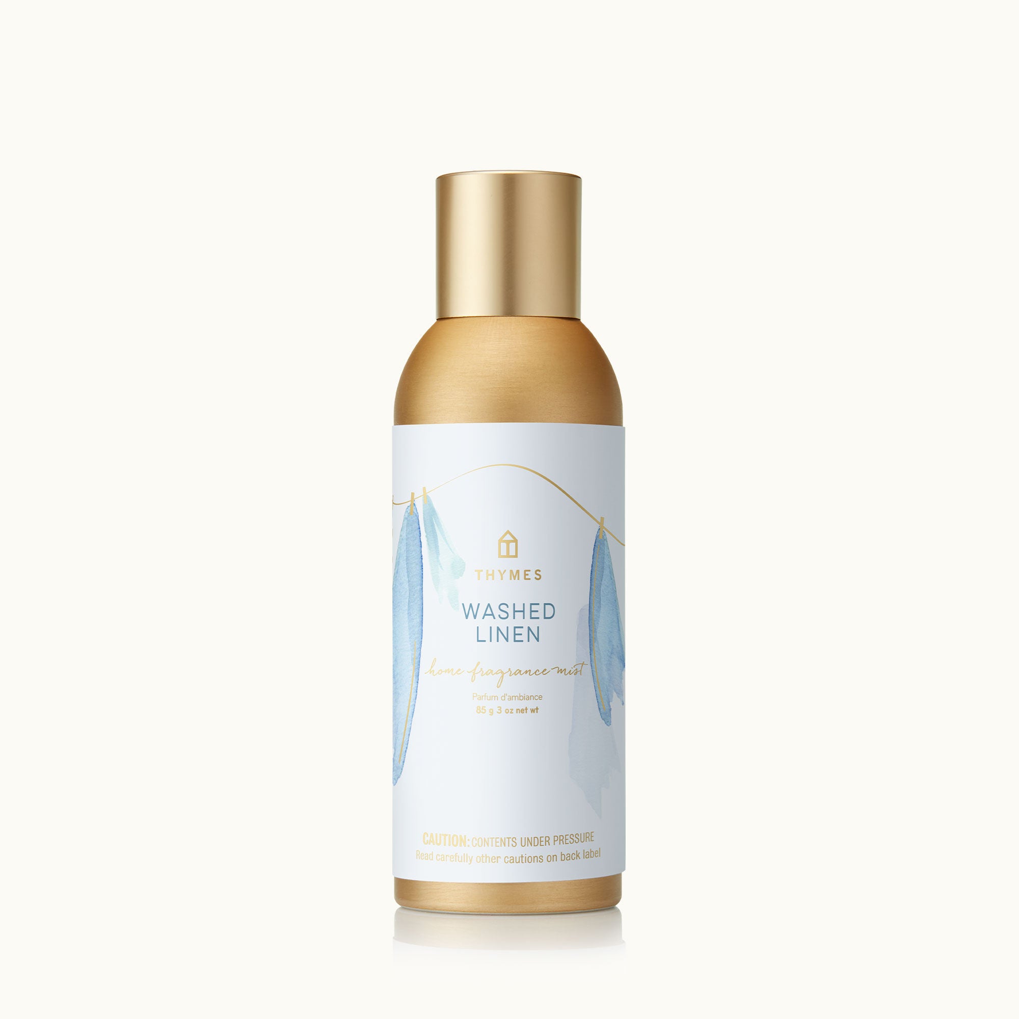 Thymes Washed Linen Home Fragrance Mist to Freshen Rooms in One Spray