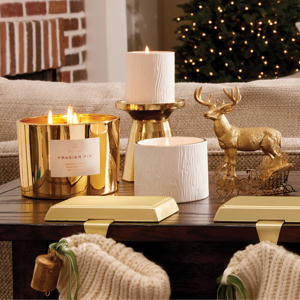 Frasier Fir Gold 3-Wick Candle | Thymes
