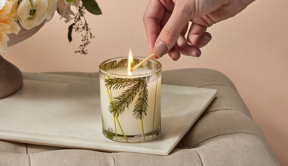 Thymes Limited Frasier Fir poured candle in Bellevue WA - CITY FLOWERS, INC.